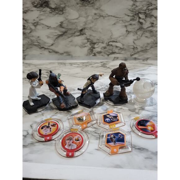 Disney Infinity 3.0 Star Wars figures with accessories - Picture 1 of 4